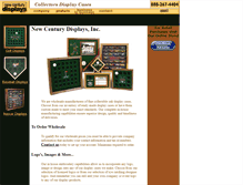 Tablet Screenshot of newcenturydisplays.com